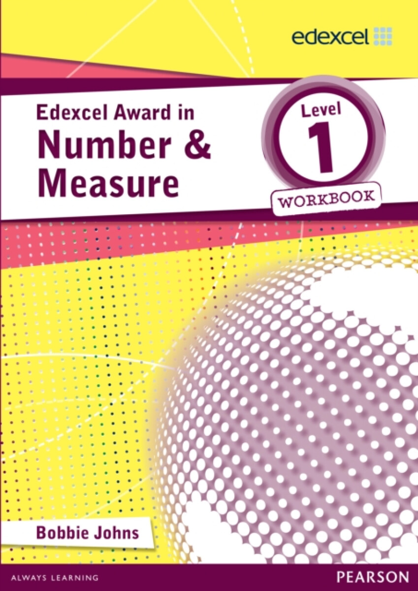 Kniha Edexcel Award in Number and Measure Level 1 Workbook