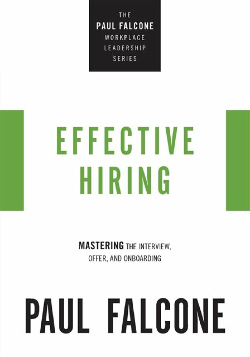 Kniha Effective Hiring