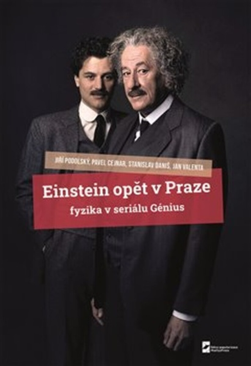 Kniha Einstein opět v Praze - Fyzika v seriálu Génius