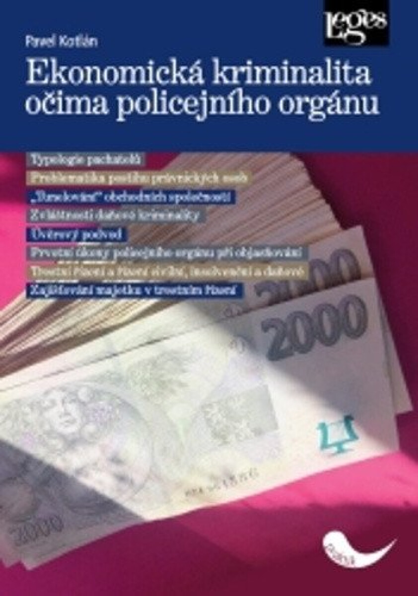 Kniha Ekonomická kriminalita očima policejního orgánu