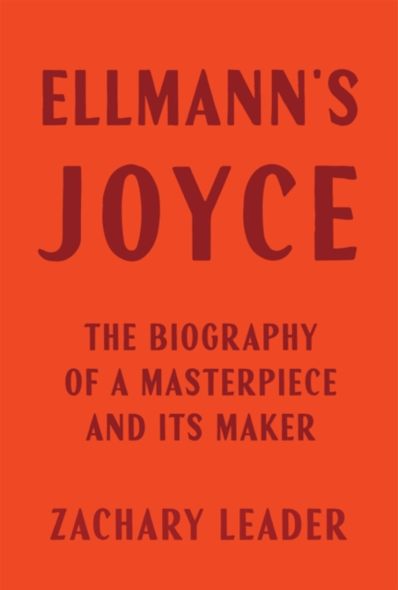 Kniha Ellmann's Joyce