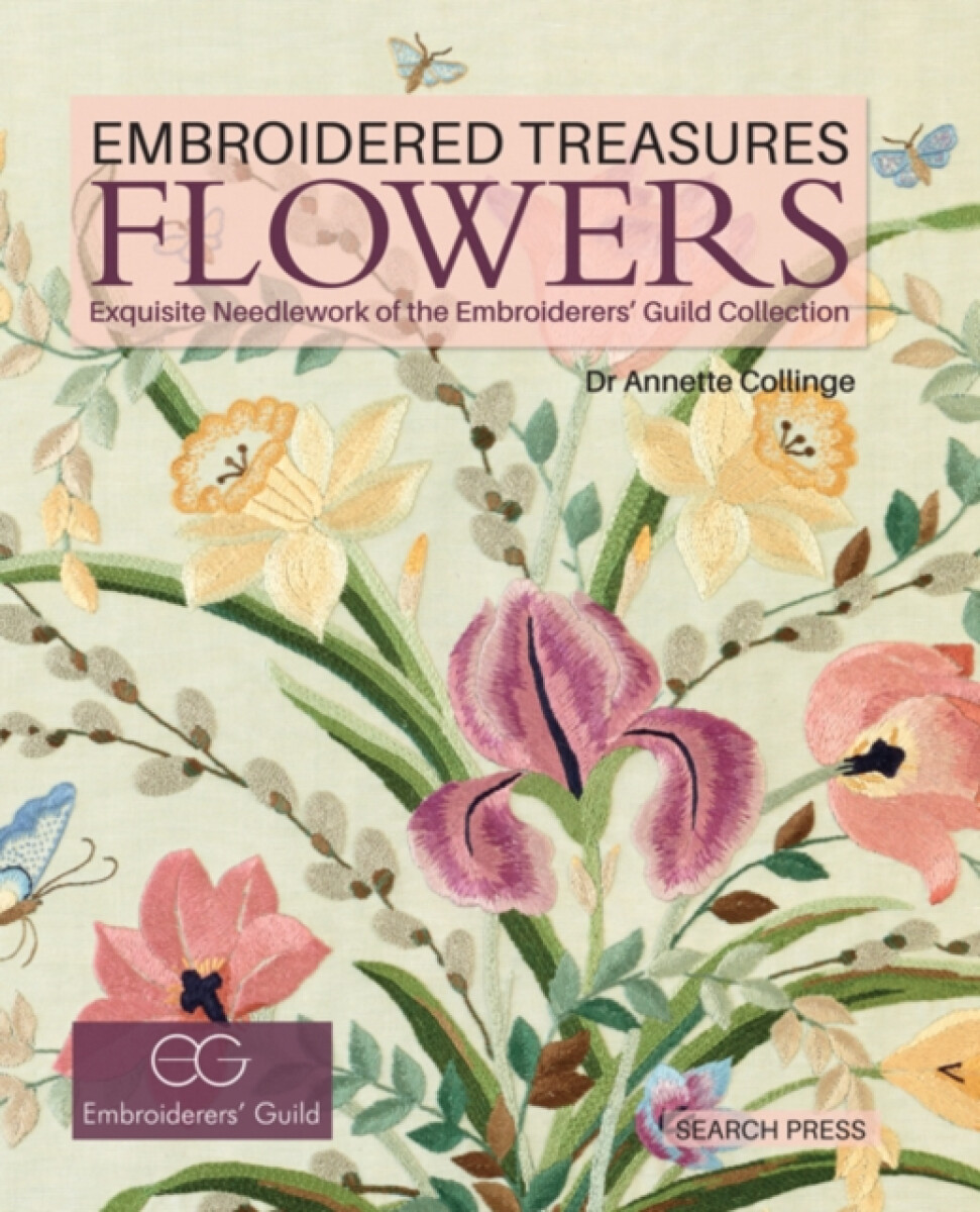 Kniha Embroidered Treasures: Flowers