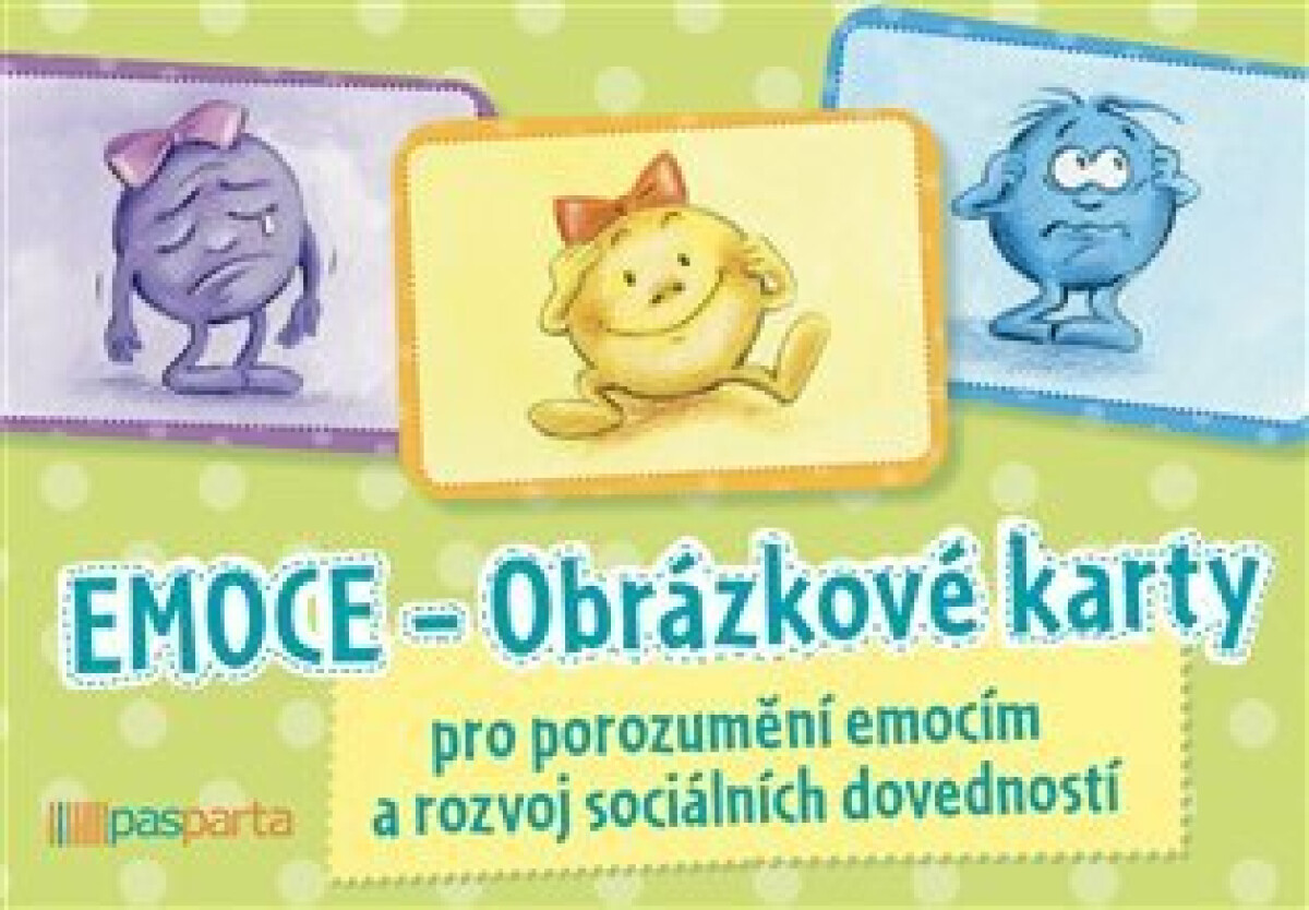 Kniha Emoce - Obrázkové karty