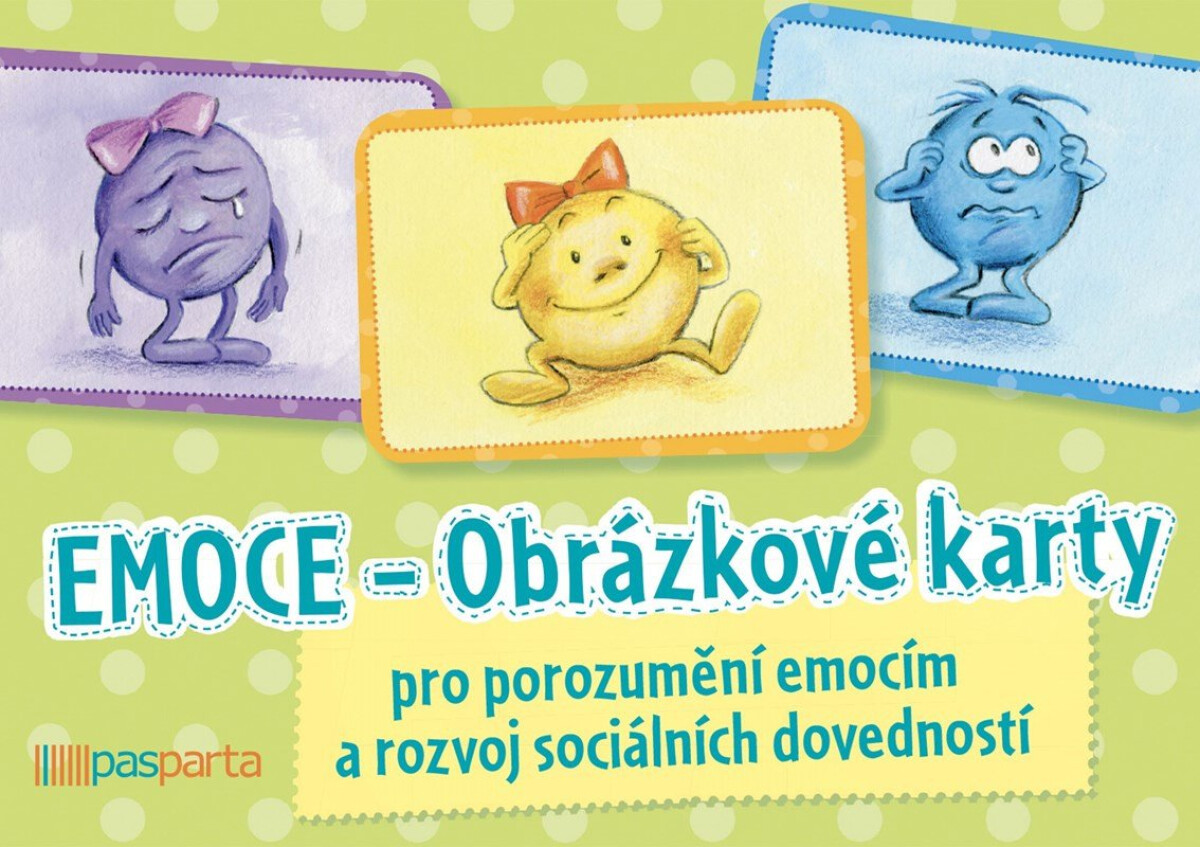 Kniha Emoce - Obrázkové karty