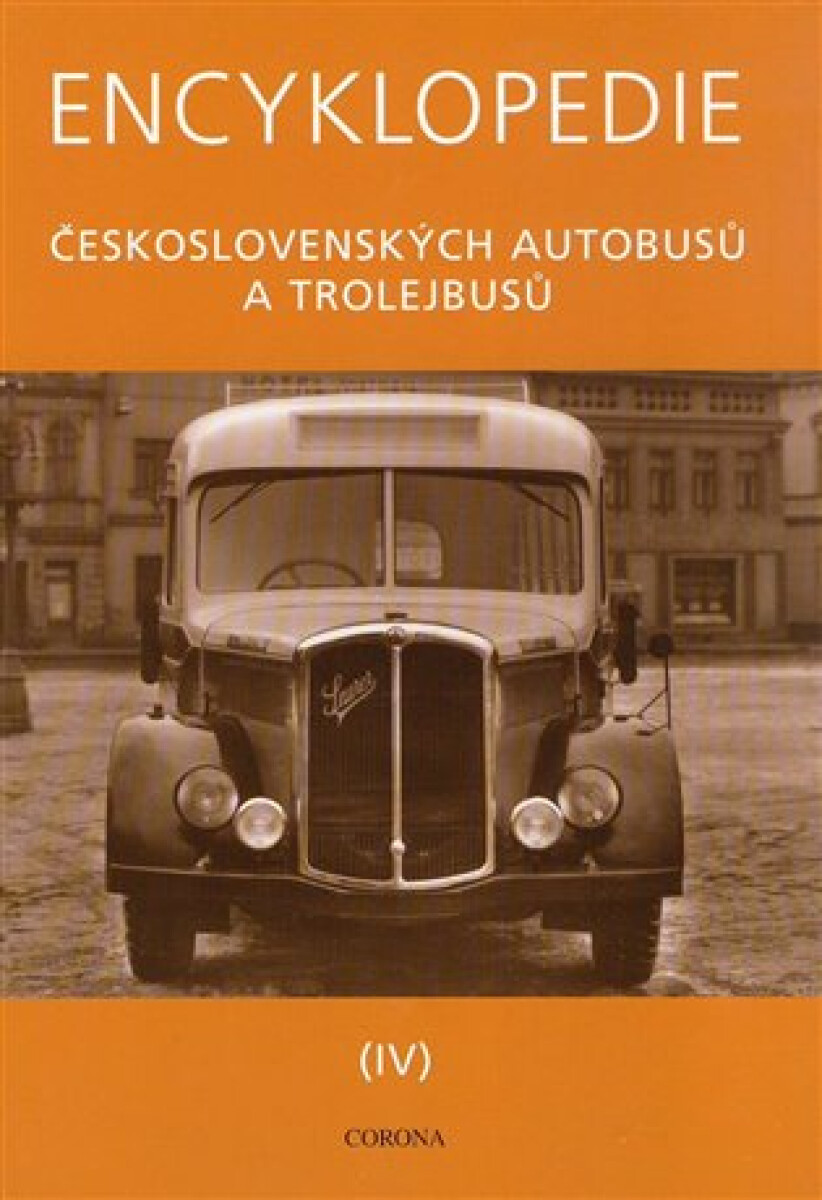 Kniha Encyklopedie československých autobusů a trolejbusů IV