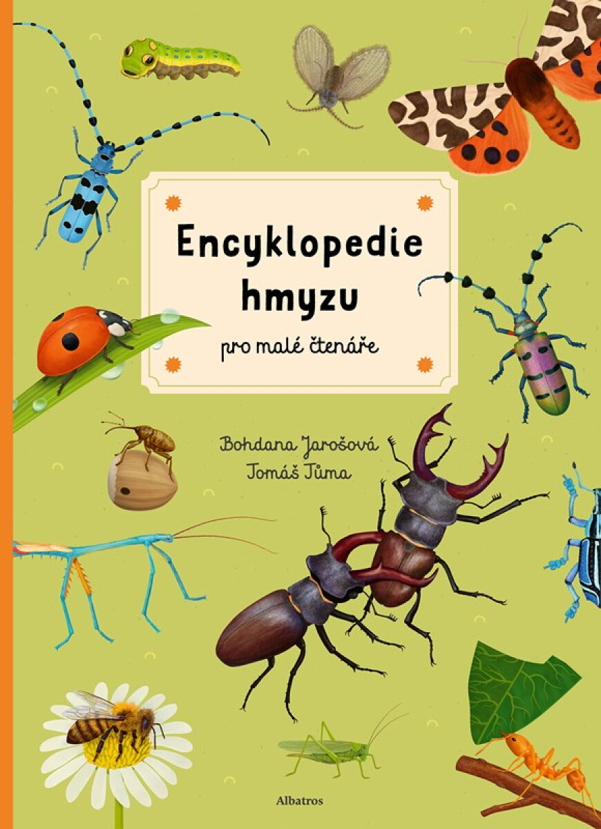 Kniha Encyklopedie hmyzu pro malé čtenáře