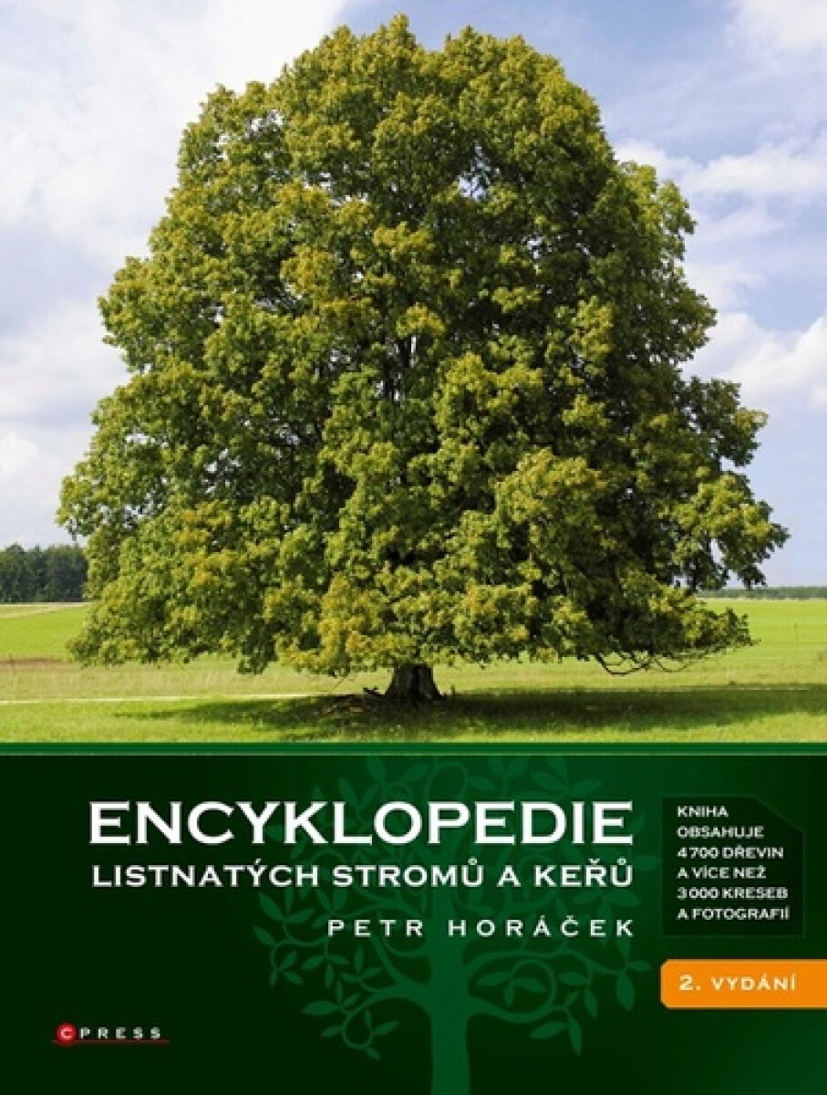 Kniha Encyklopedie listnatých stromů a keřů