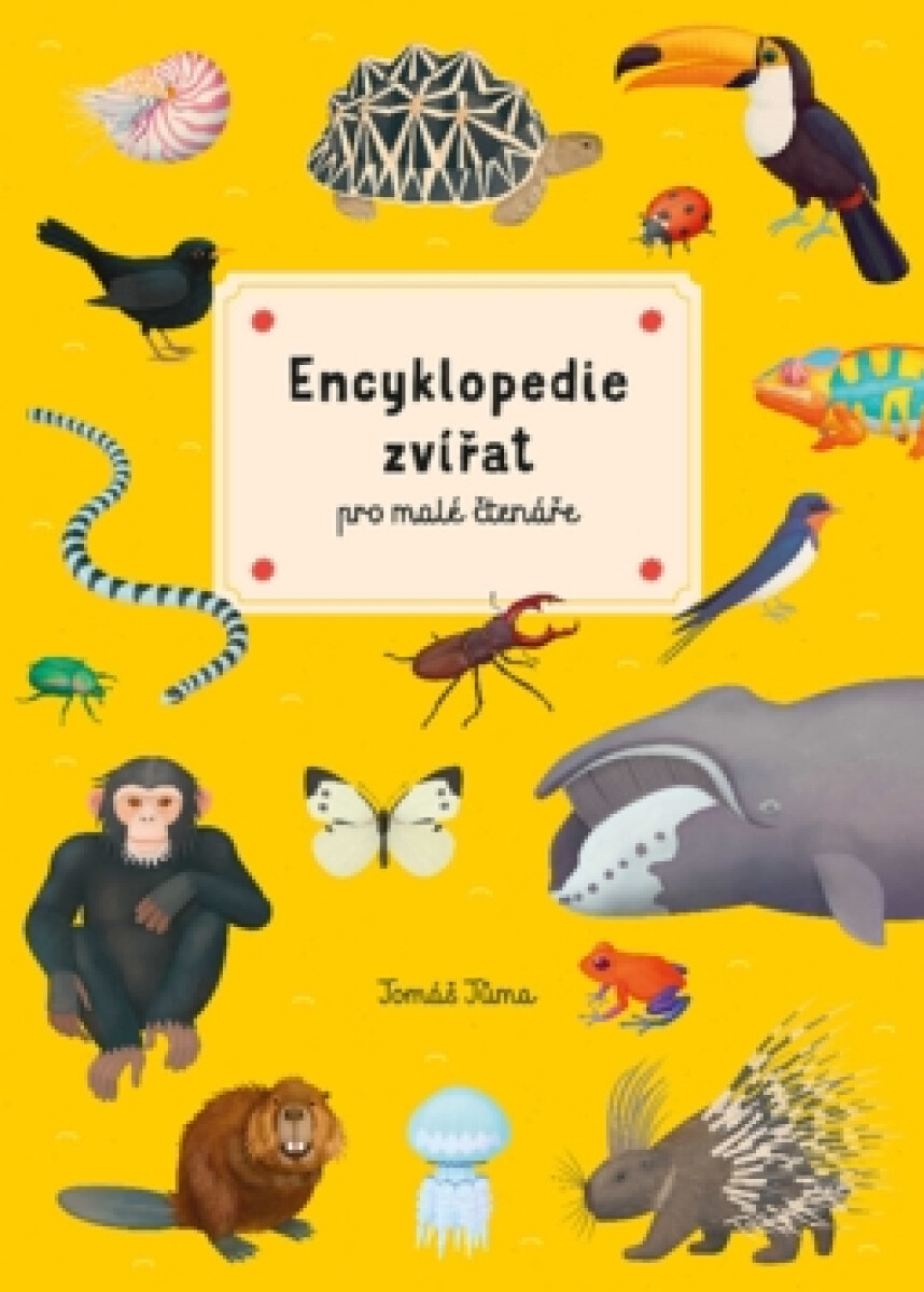 Kniha Encyklopedie zvířat pro malé čtenáře