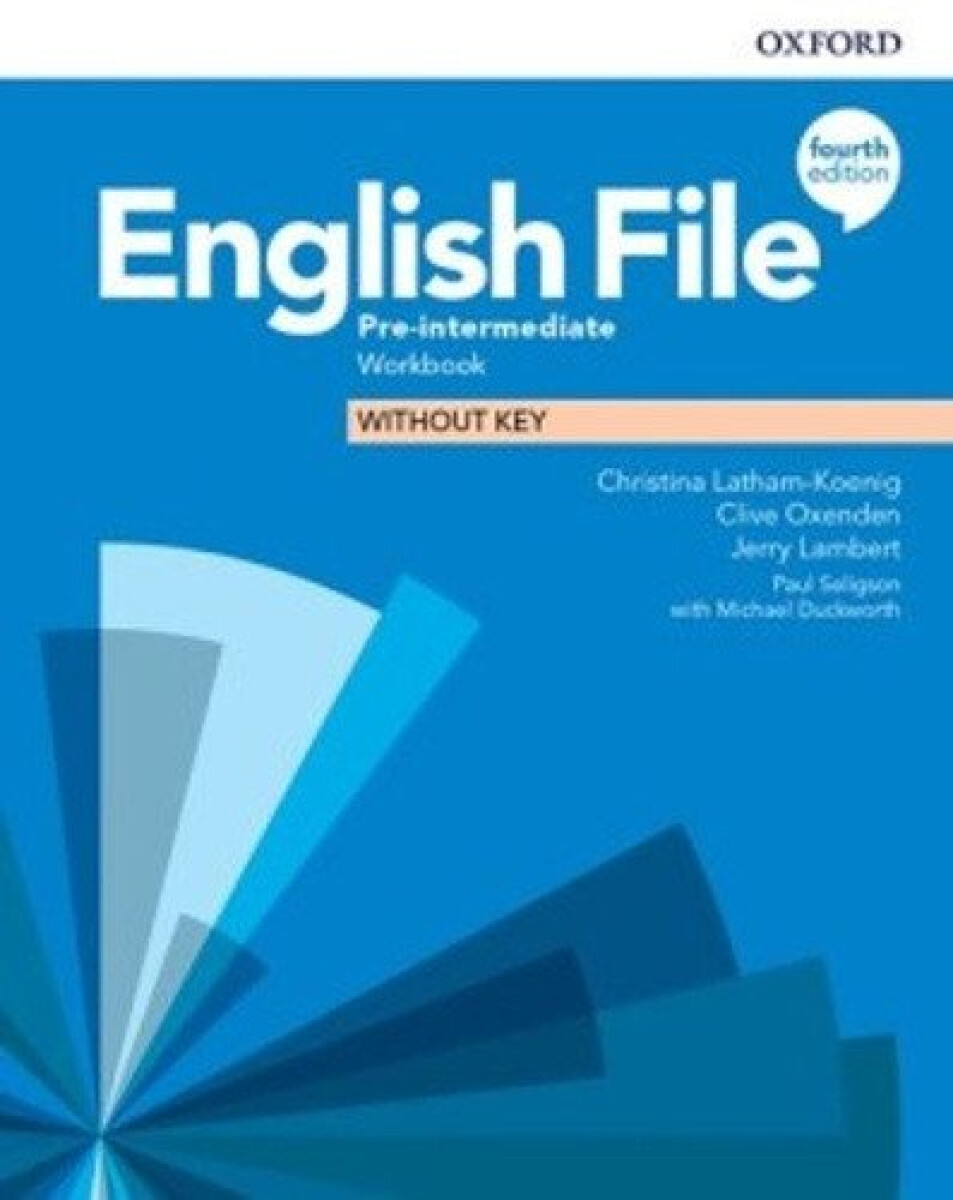 Kniha New English File: Pre-Intermediate - Workbook without Answer Key