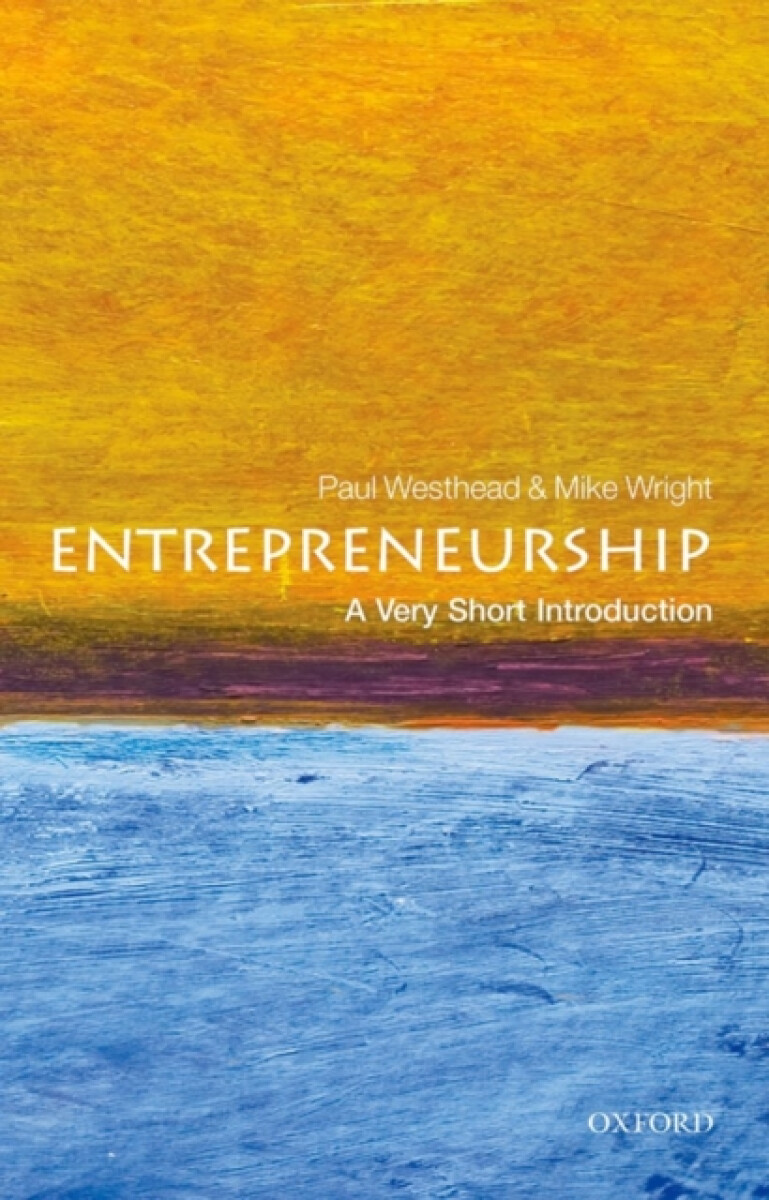 Kniha Entrepreneurship: A Very Short Introduction