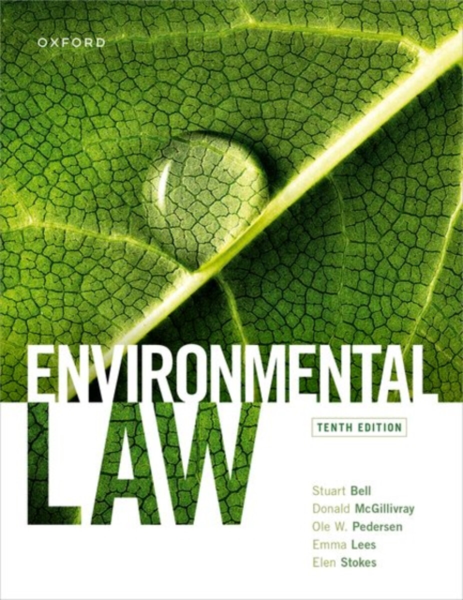 Environmental Law - Stuart Campbell, Donald  McGillivray, Ole  Pedersen, Emma  Lees, Elen  Stokes