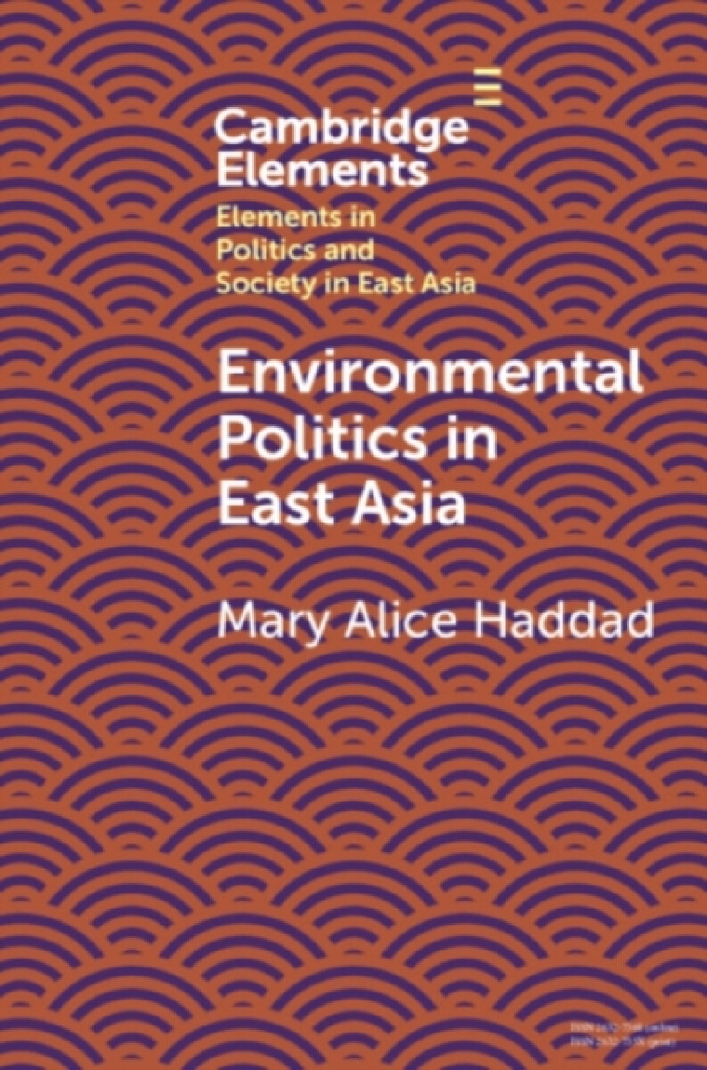 Kniha Environmental Politics in East Asia