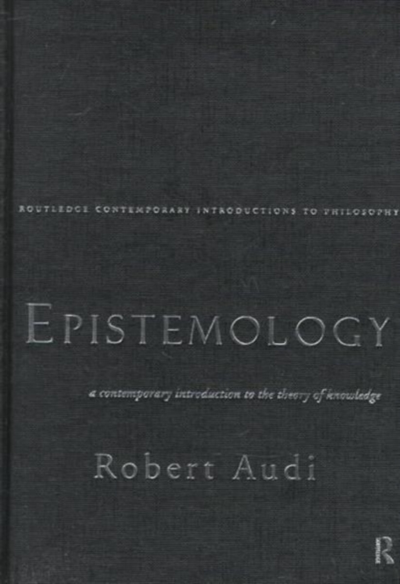 Kniha Epistemology