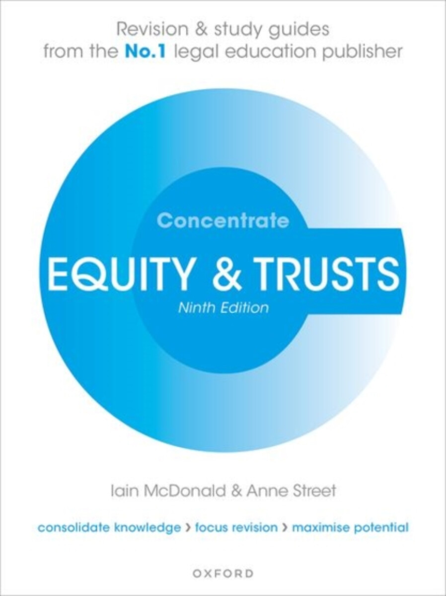 Kniha Equity and Trusts Concentrate