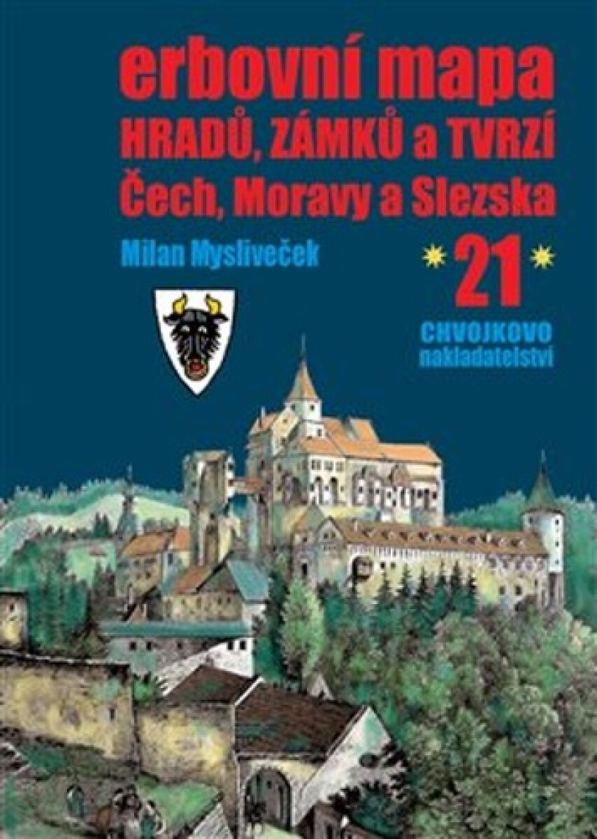 Kniha Erbovní mapa hradů, zámků a tvrzí Čech, Moravy a Slezska 21