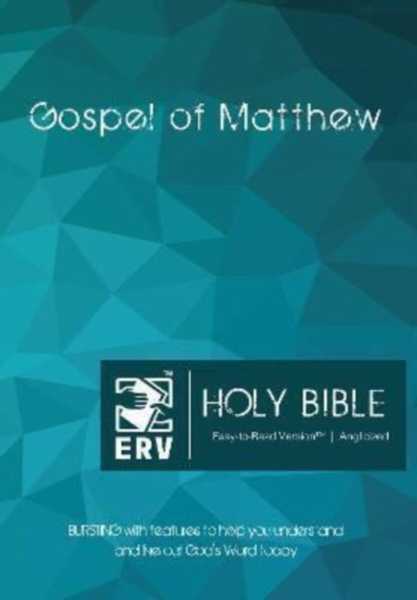ERV Holy Bible Gospel of Matthew Paperback, Anglicized,