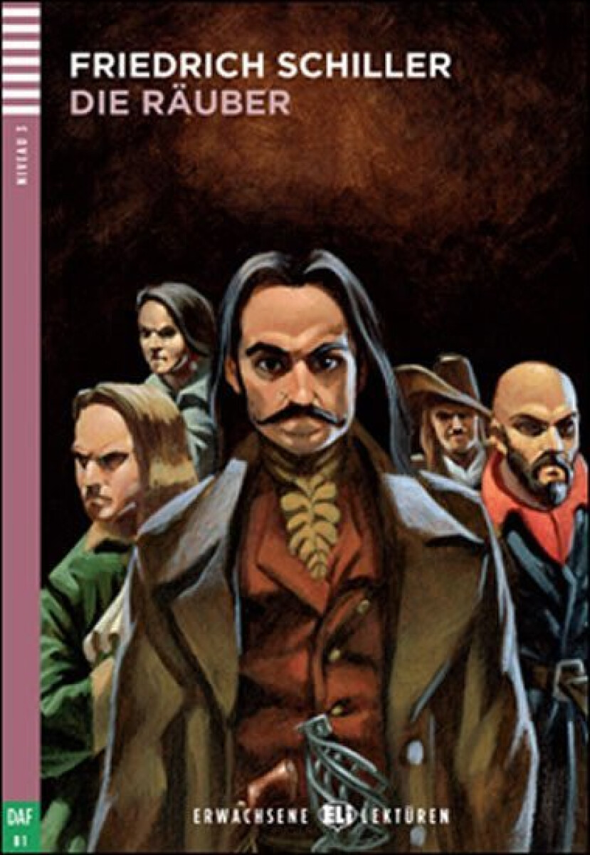 Kniha Erwachsene ELI Lektüren 3/B1: Die Räuber+CD