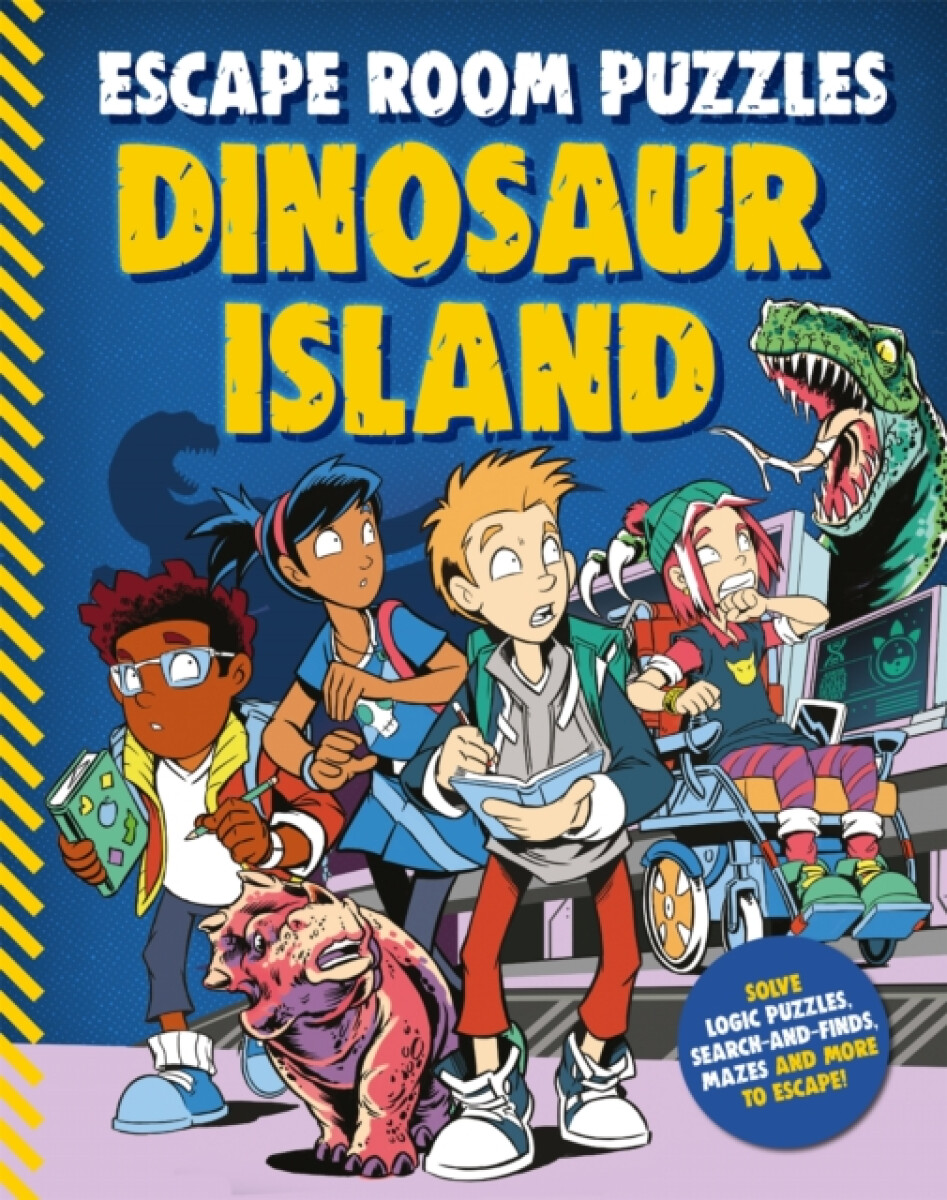 Kniha Escape Room Puzzles: Dinosaur Island