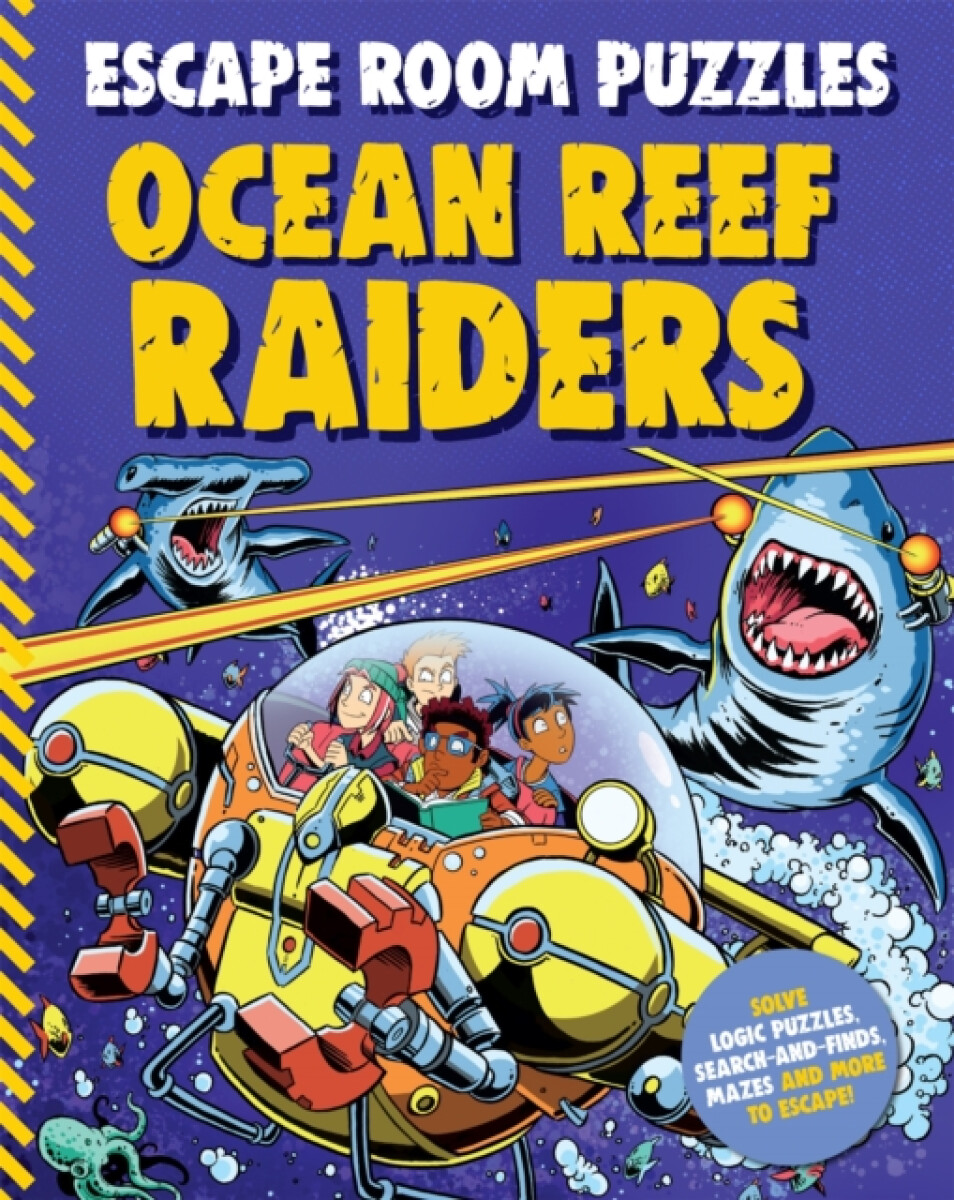 Kniha Escape Room Puzzles: Ocean Reef Raiders