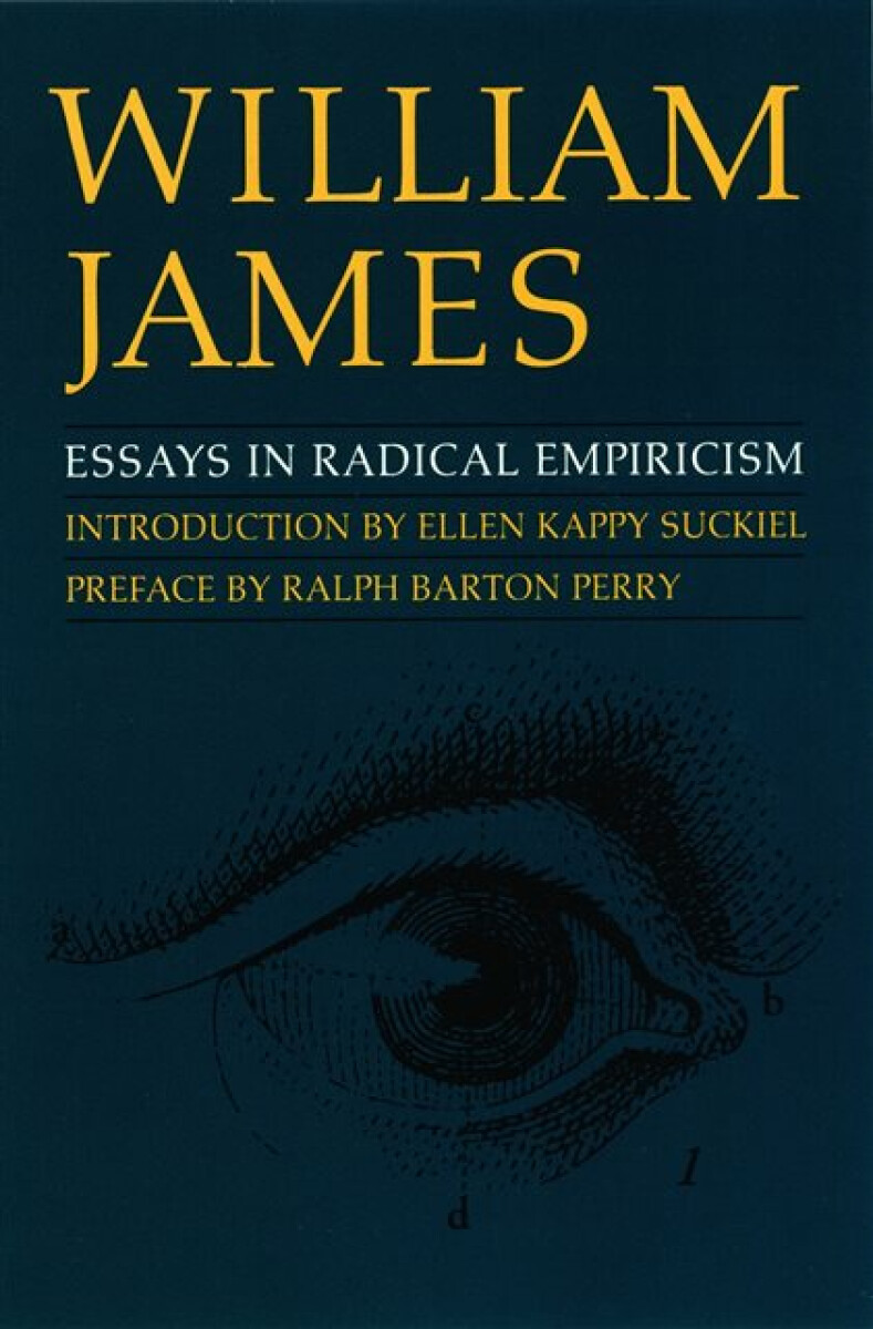 Kniha Essays in Radical Empiricism