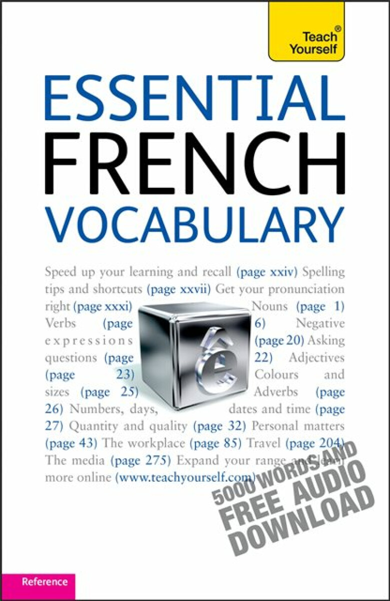 Kniha Essential French Vocabulary: Teach Yourself