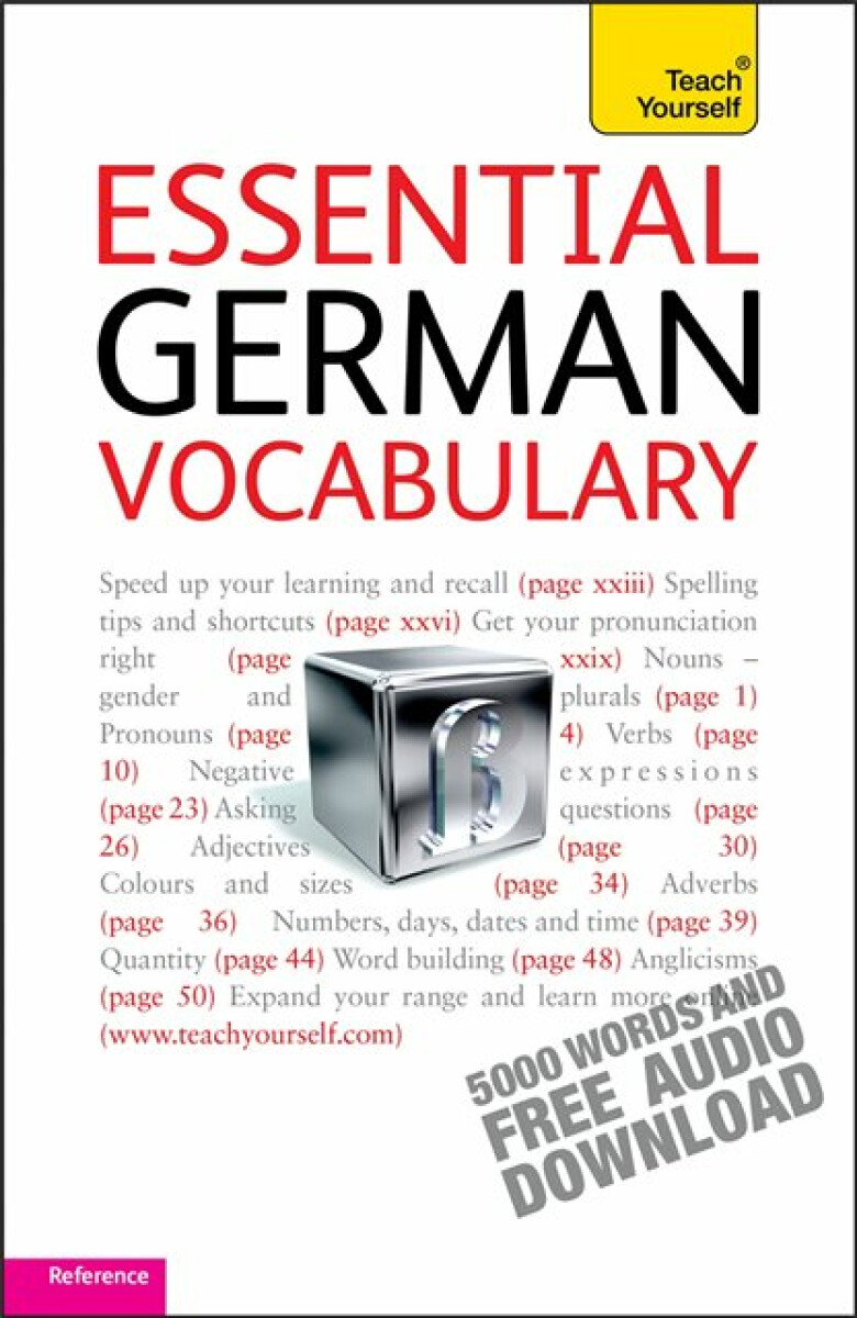 Kniha Essential German Vocabulary: Teach Yourself
