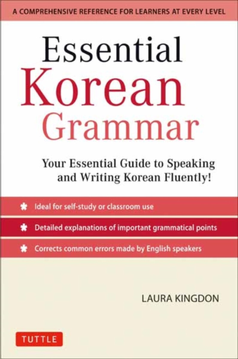 Kniha Essential Korean Grammar