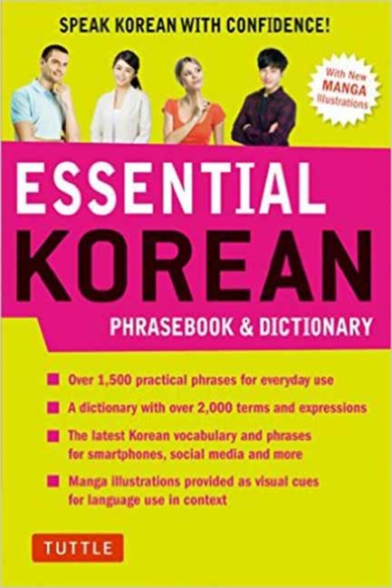 Kniha Essential Korean Phrasebook a Dictionary