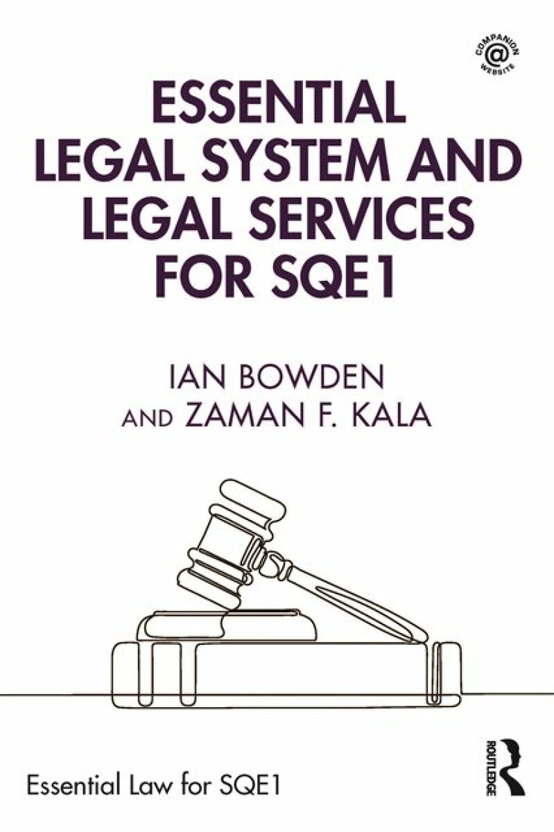 Kniha Essential Legal System and Legal Services for SQE1