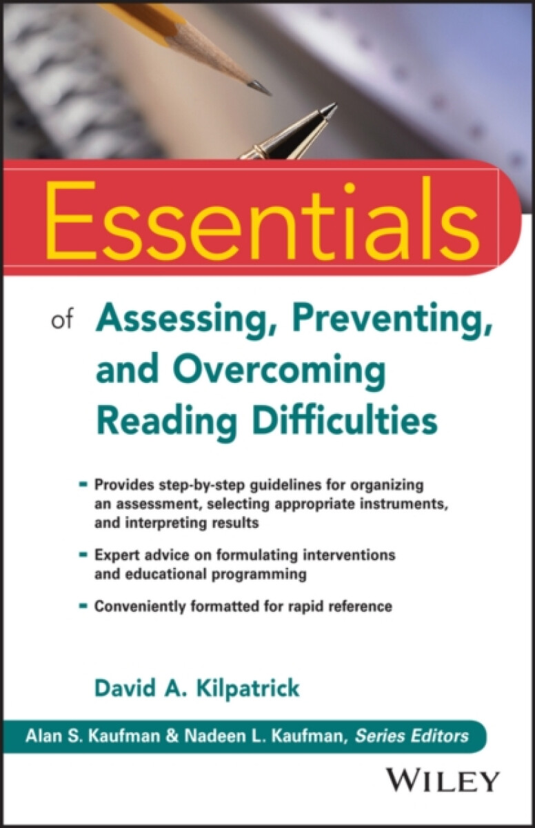 Kniha Essentials of Assessing, Preventing, and Overcoming Reading Difficulties