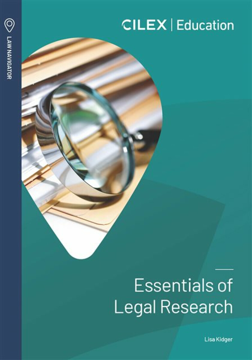Levně Essentials of Legal Research - Lisa Kidger
