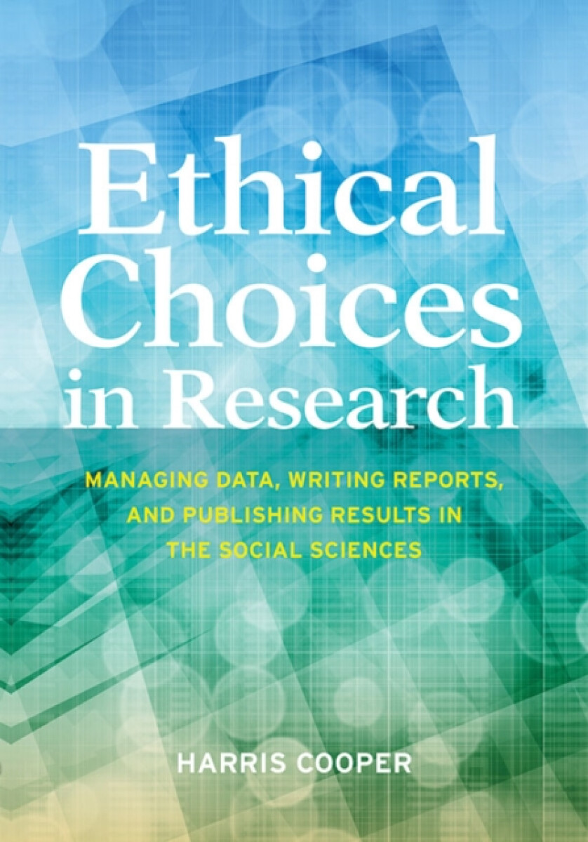 Kniha Ethical Choices in Research
