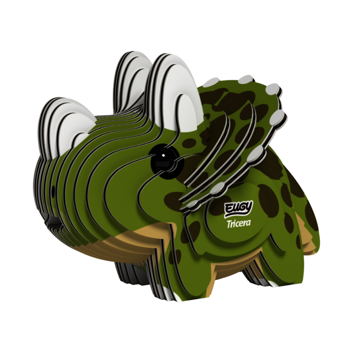 EUGY Triceratops 3D kartonová skládačka