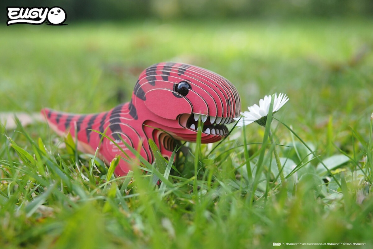 EUGY Tyranosaurus 3D kartonová skládačka (obrázek 8)