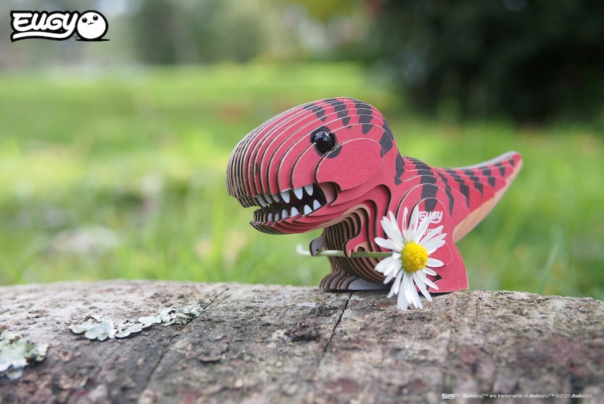 EUGY Tyranosaurus 3D kartonová skládačka (obrázek 9)