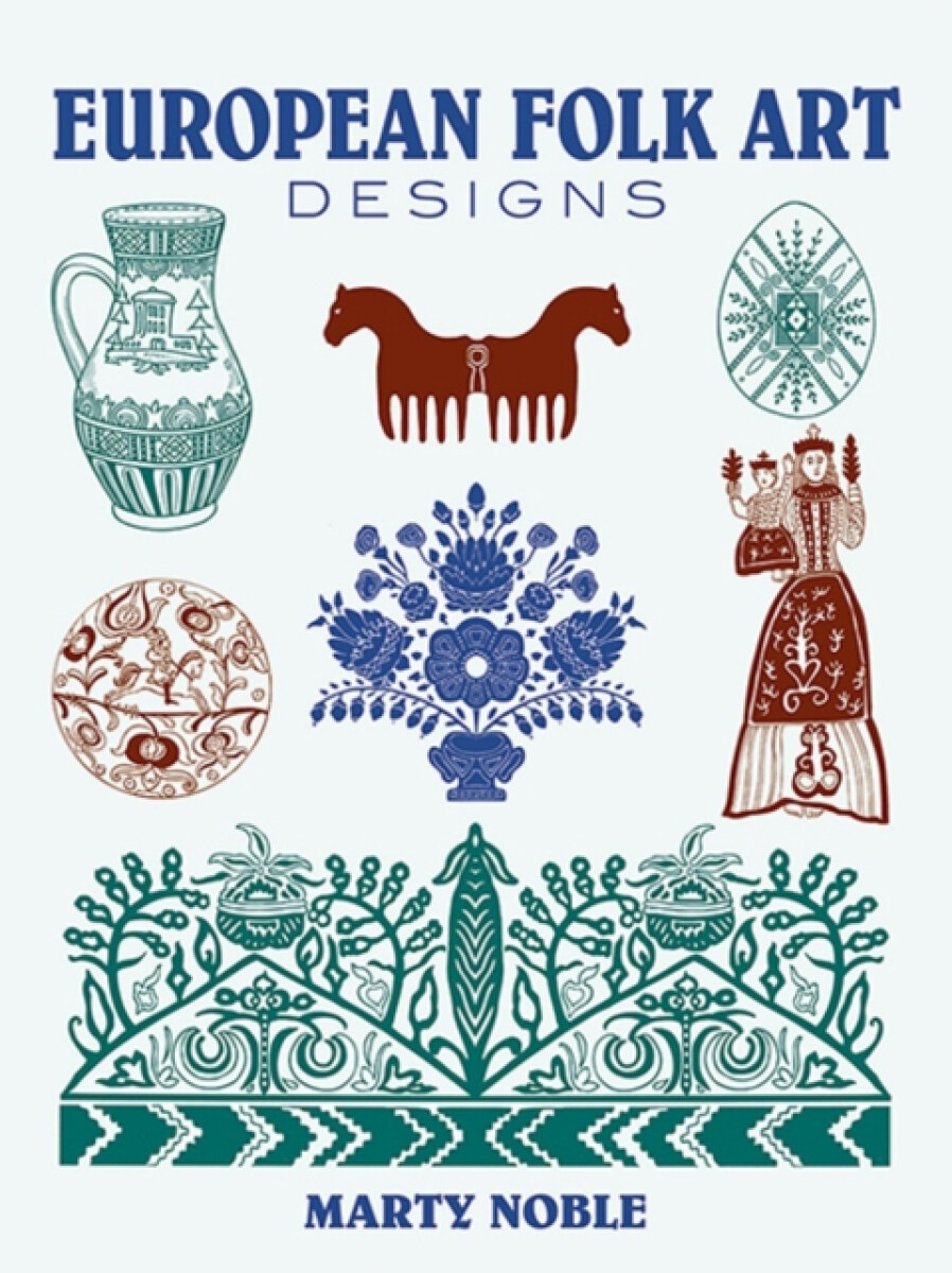 Kniha European Folk Art Designs