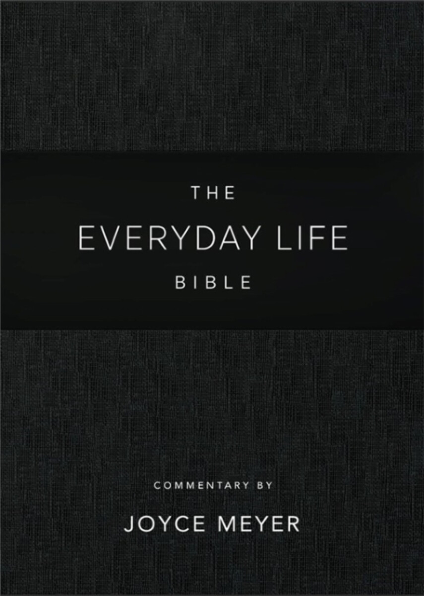 Kniha Everyday Life Bible: Black LeatherLuxe®