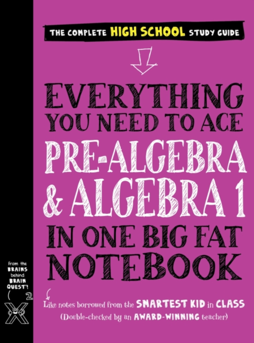 Kniha Everything You Need to Ace Pre-Algebra and Algebra I in One Big Fat Notebook