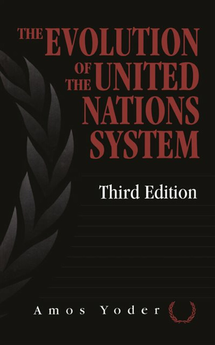 Kniha Evolution Of The United Nations System