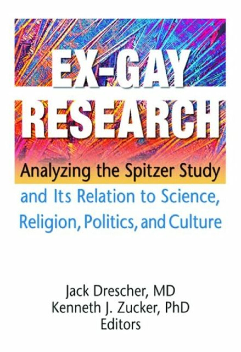 Kniha Ex-Gay Research