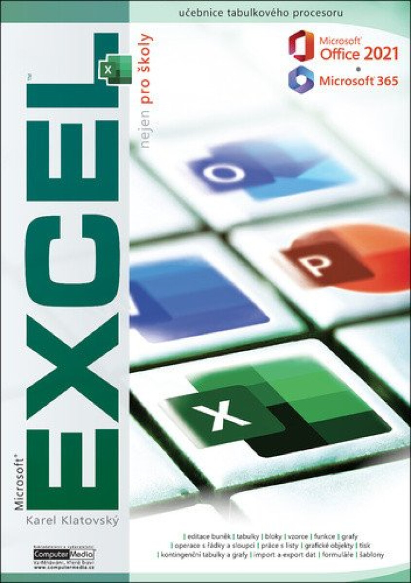 Kniha Excel 2021 / 365 nejen pro školy