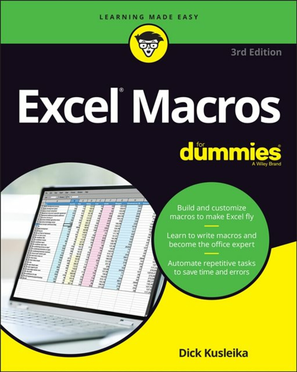 Kniha Excel Macros For Dummies