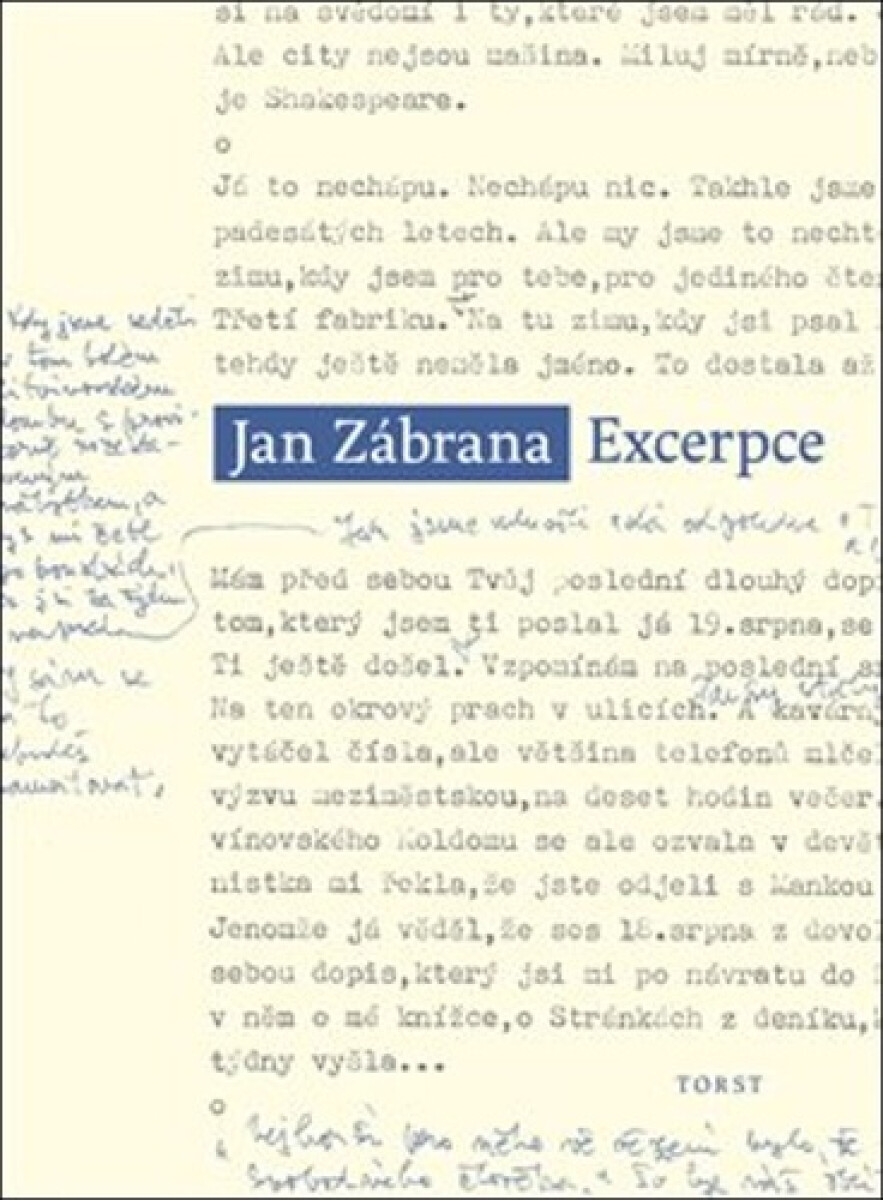 Kniha Excerpce
