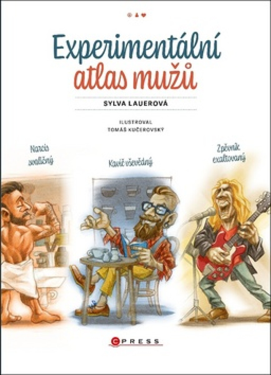 Kniha Experimentální atlas mužů
