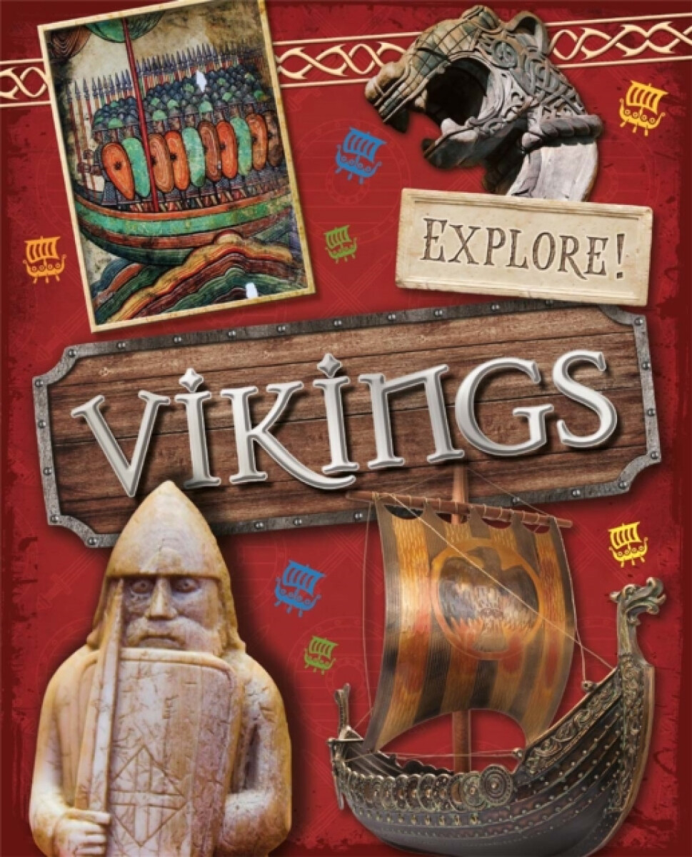Kniha Explore!: Vikings