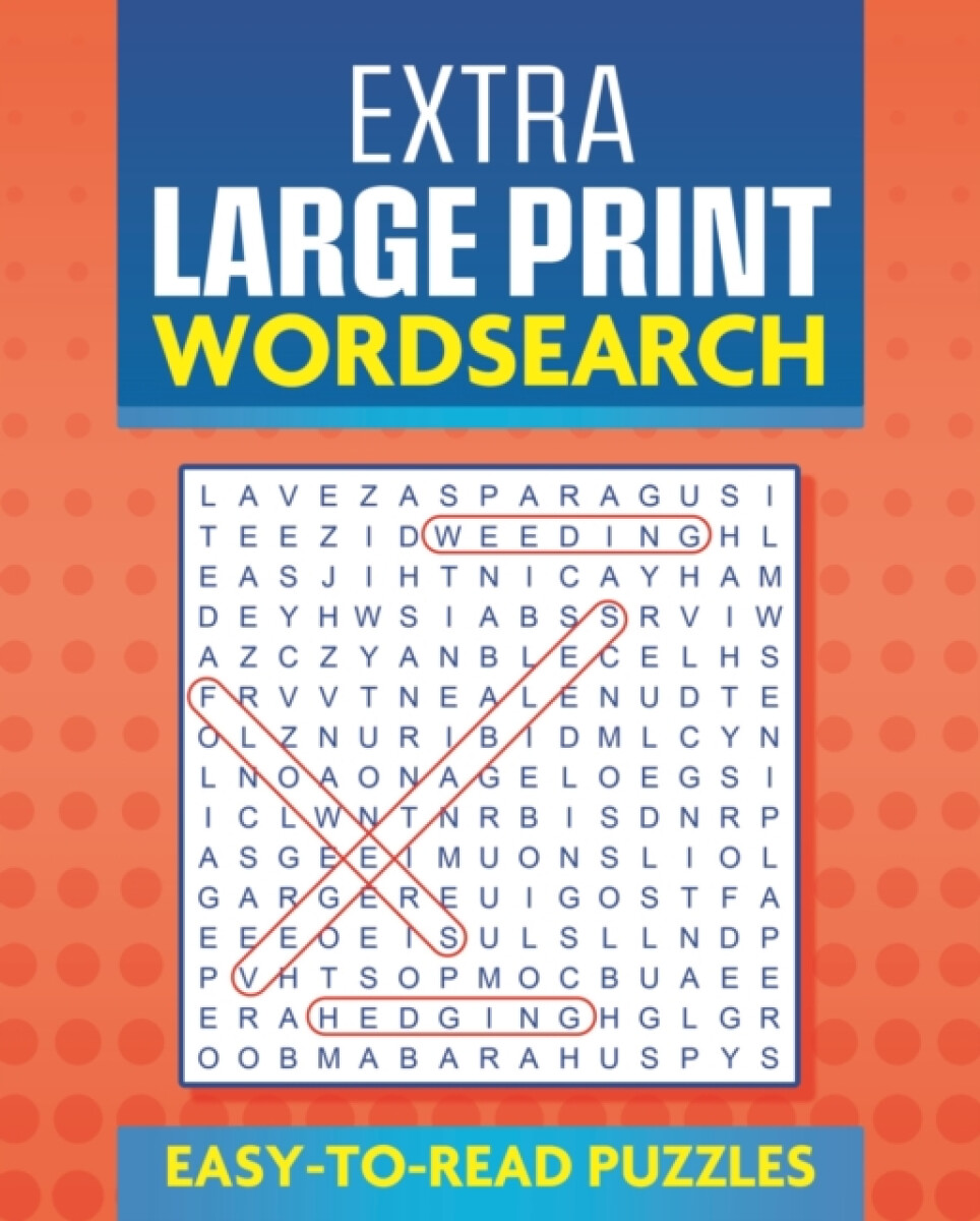 Kniha Extra Large Print Wordsearch