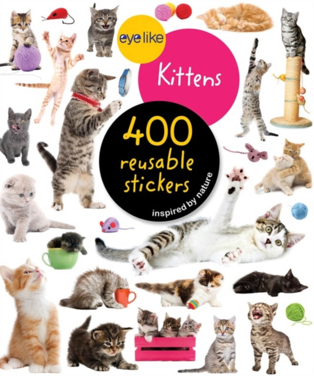 Kniha Eyelike Stickers: Kittens