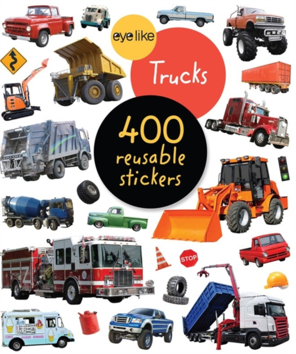 Kniha Eyelike Stickers: Trucks