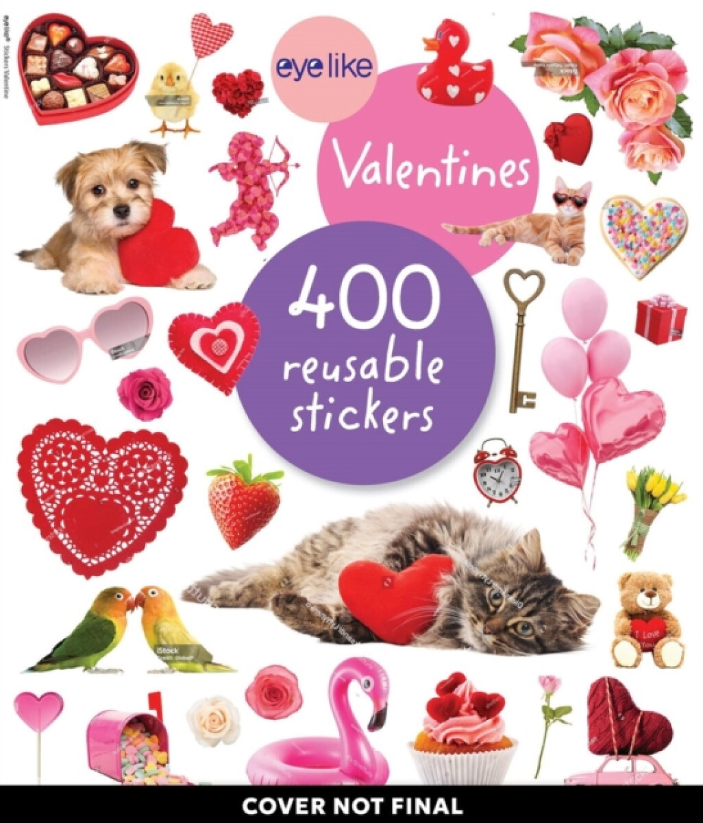 Kniha Eyelike Stickers: Valentines