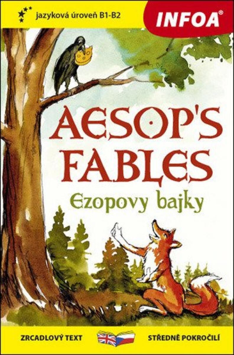 Kniha Aesop's Fables / Ezopovy bajky